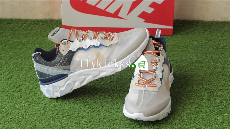 Undercover x Nike React Element 87 Navy White